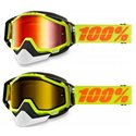 Racecraft Snow Goggle Ski / Snowboard Brille gelb / verspiegelt