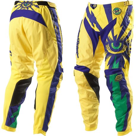 Troy Lee Designs Gp Pants Cyclops yellow/purple