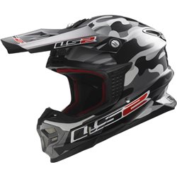 [ S ] LS2 Helm MX456 Dakar Camouflage Größe S Motocross Helm