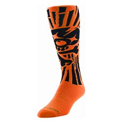 Troy Lee Designs Gp Socks Socken Skully Orange 11-13