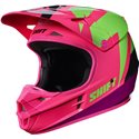 Shift Whit3 Tarmac Helmet Helm Black Pink Größe M Motocross