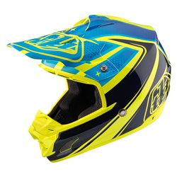 Troy Lee Designs SE3 Helmet Helm Neptune Yellow