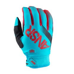 Answer Mx Glove Syncron Red Teal 2017 Gr S Motocross Handschuhe