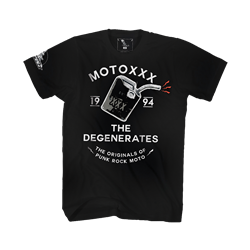 O'Neal Moto XXX T-Shirt DEGENERATES black